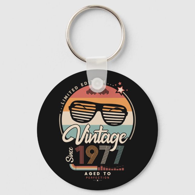 Vintag seit 1977 schlüsselanhänger (Vorderseite)