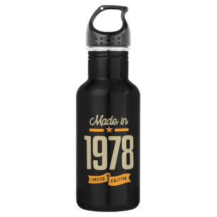 Vintag seit 1978 Geburtstagsgeschenk Edelstahlflasche