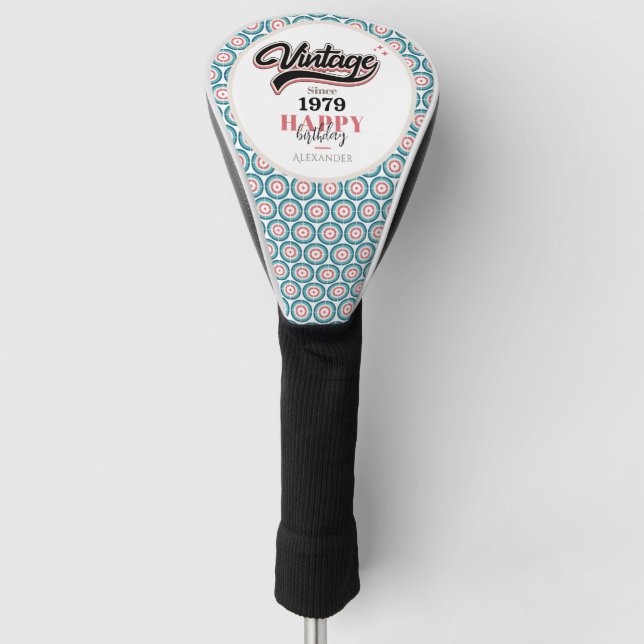 Vintag seit - 1979 golf headcover (Vorderseite)