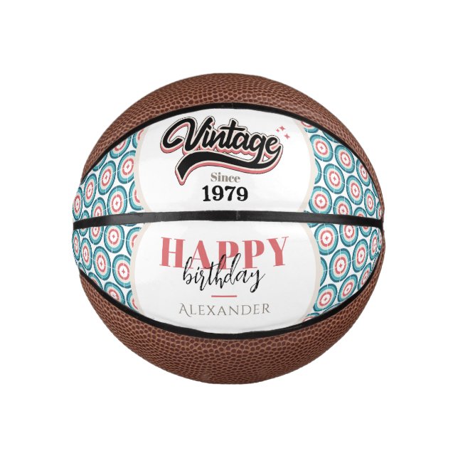 Vintag seit - 1979 mini basketball (Vorderseite)