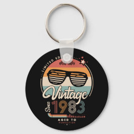 Vintag seit 1983 schlüsselanhänger