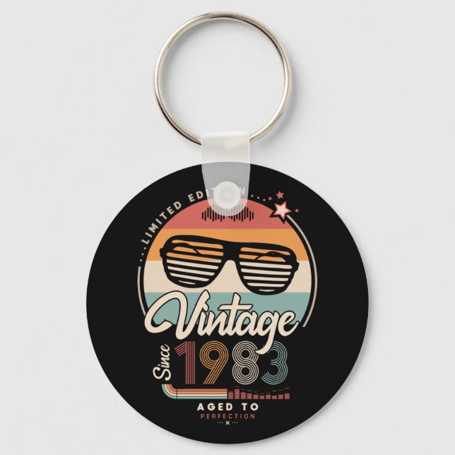 Vintag seit 1983 schlüsselanhänger (Vorderseite)