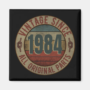 VINTAG SEIT 1984 ALLE URSPRÜNGLICHEN TEILE. MAGNET