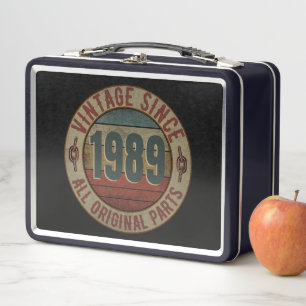 VINTAG SEIT 1989 ALLE ORIGINALTEILE. METALL BROTDOSE