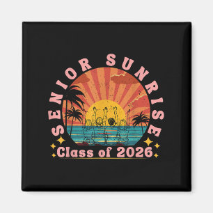 Vintag Senior Sunrise 2026 Senioren von Cl Graduat Magnet