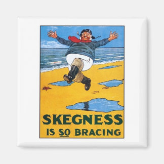 Vintag Skegness Ad - Skegness ist so unscharf - Ma Magnet