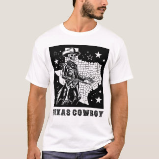 VINTAG SKELETON COWBOY T-Shirt