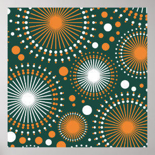 Vintag Sky Joy Fireworks Fiesta Poster