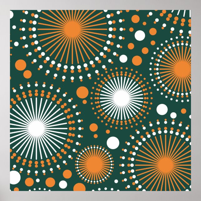 Vintag Sky Joy Fireworks Fiesta Poster (Vorne)