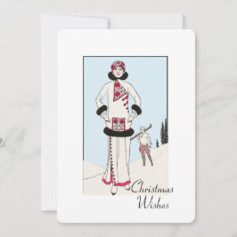 Vintag Snow Queen Weihnachten