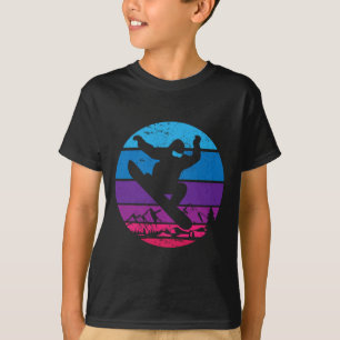 Vintag Snowboard Snowboarding Silhouette I Retro T-Shirt