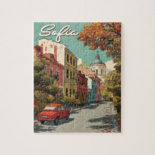 Vintag Sofia   Bulgarische Hauptstadt