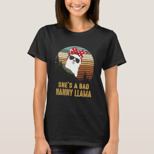 Vintag Sonnenuntergang Sie ist ein schlechter Kind T-Shirt