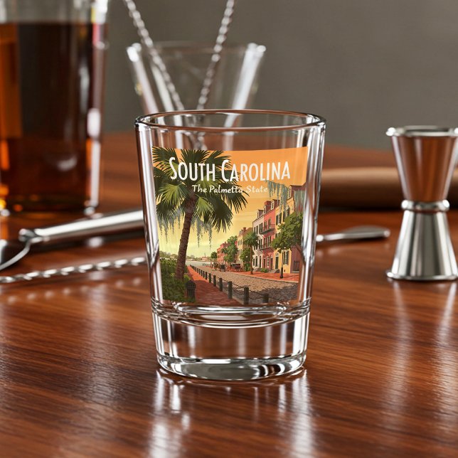 Vintag South Carolina Schnapsglas (Von Creator hochgeladen)