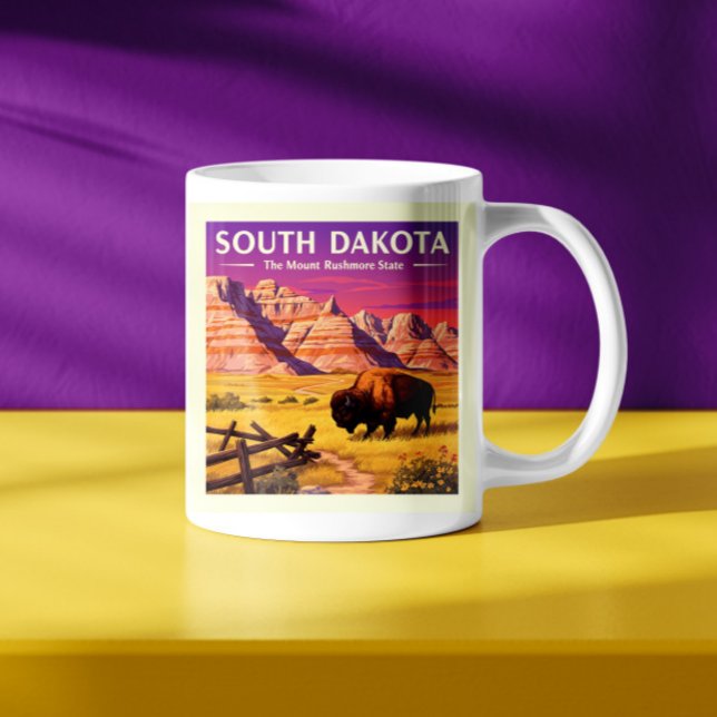Vintag South Dakota Kaffeetasse (Von Creator hochgeladen)