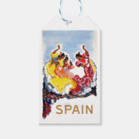 Vintag Spain Flamenco Dancers Travel Poster