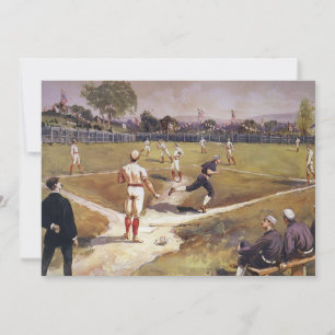Vintag Sports Baseball Game von Henry Sandham