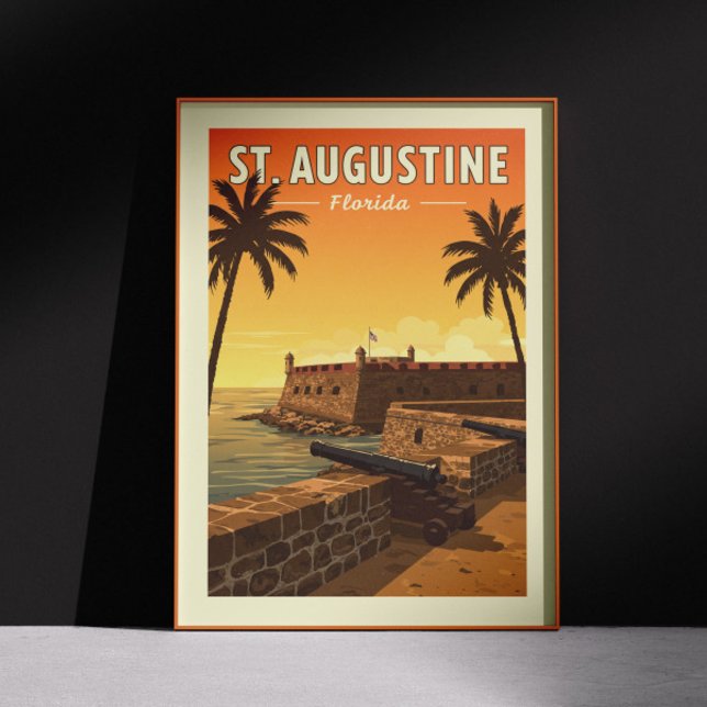 Vintag St. Augustine Florida Poster (Von Creator hochgeladen)
