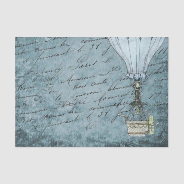 Vintag Steampunk Seidenpapier (Vorderseite)