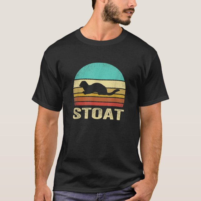 Vintag Stoa Sunset T-Shirt (Vorderseite)