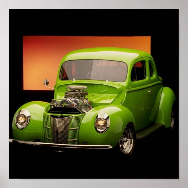 Vintag Street Rod Poster (Vorne)