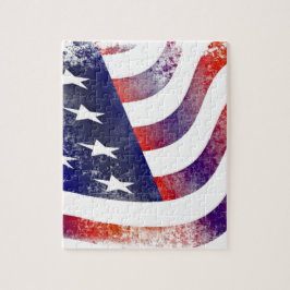 Vintag Style American Flag