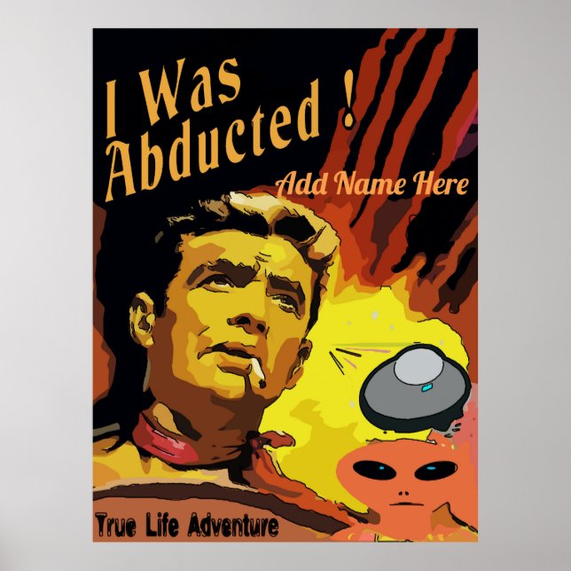 Vintag Style Fake Cinema Space, bearbeiten Text Poster (Vorne)