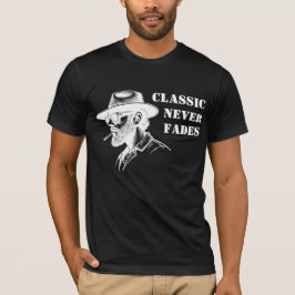 Vintag Style Gentleman mit Fedora Hat T-Shirt