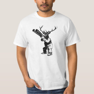 Vintag Style Hirschjägerjagd T-Shirt