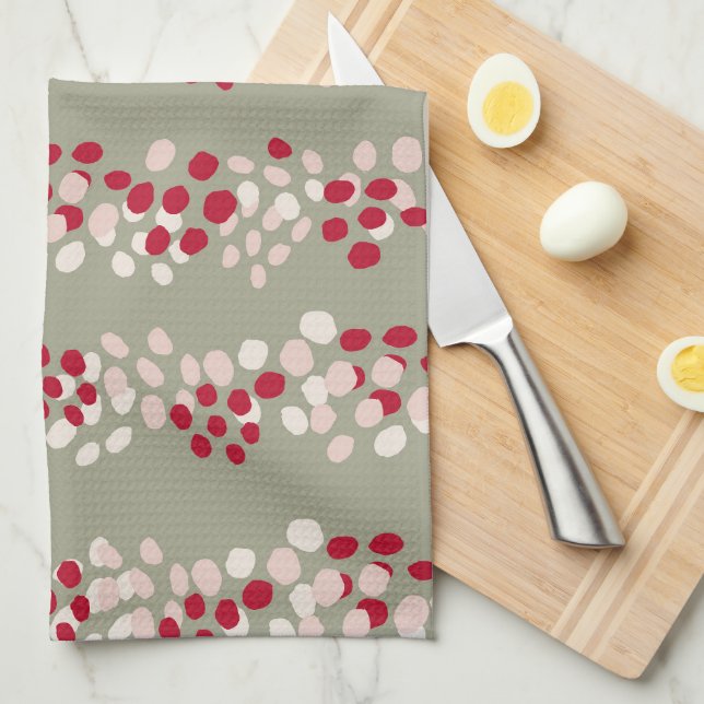 Vintag Style Holiday Hostess Geschenk Geschirrtuch (Viertel Falte)