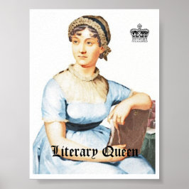 Vintag Style Jane Austen Poster