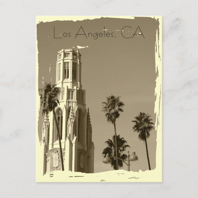 Vintag Style Los Angeles Postcard! Postkarte (Vorderseite)