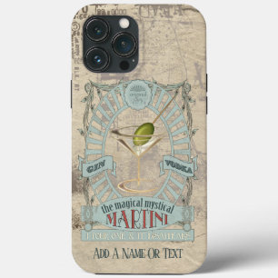Vintag Style Martini Glascocktail Werbung Case-Mate iPhone Hülle