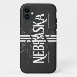 Vintag Style Nebraska Textdesign Case-Mate iPhone Hülle