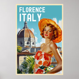 Vintag Style Sydney Travel Poster
