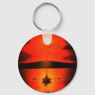 Vintag Sunset Hope Faith Liebe Förderung Schlüsselanhänger
