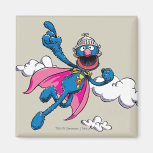 Vintag Super Grover Magnet