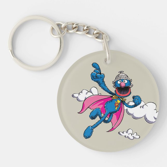 Vintag Super Grover Schlüsselanhänger (Vorderseite)