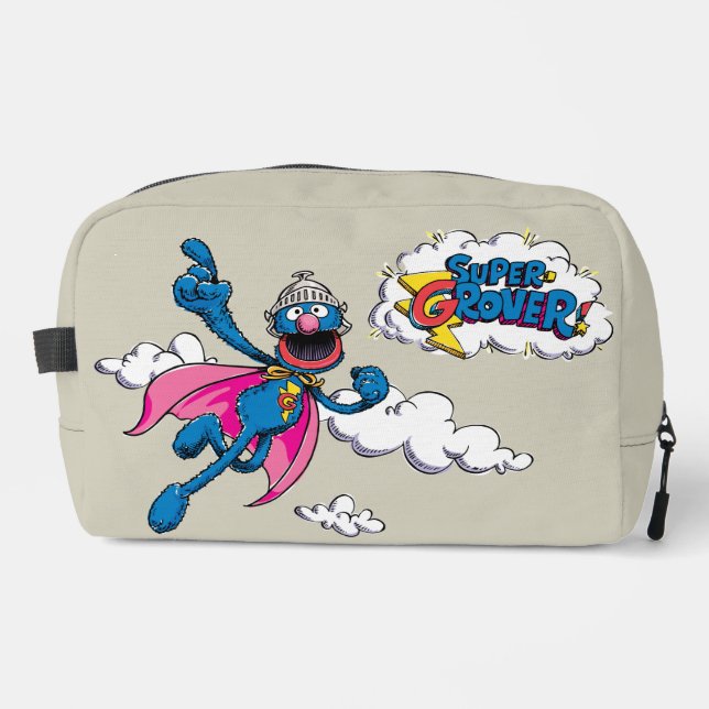 Vintag Super Grover Waschbeutel (Vorderseite)