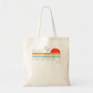Vintag Surf California Beach Retro Sunset Surf 70 Tragetasche