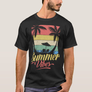 Vintag Surfer Retro Surfing Beach Sommerurlaub T-Shirt