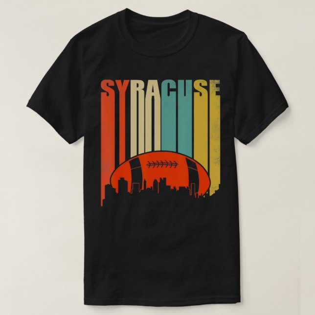Vintag Syracuse Rugby New York T-Shirt (Design vorne)