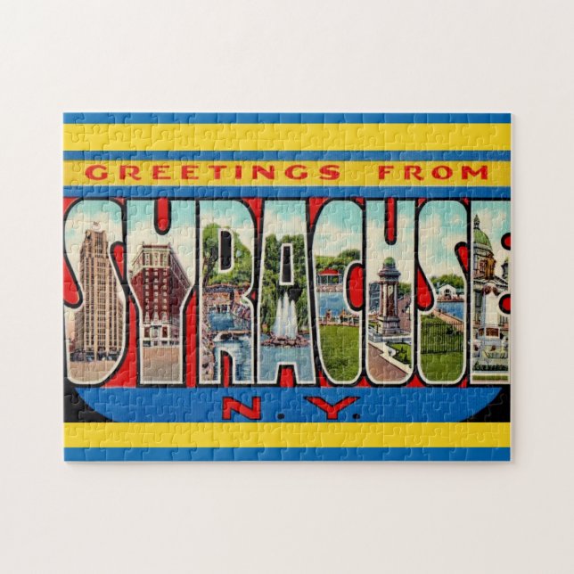 Vintag Syrakus New York (Horizontal)