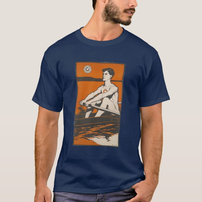 Vintag Syrakusrowing, T - Shirt der 1900er Jahre (Vorderseite)