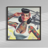 Vintag Tattoo Pinup
