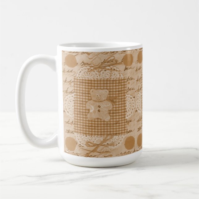 Vintag Teddy Kaffeetasse (Links)