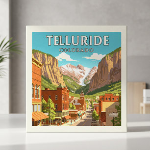 Vintag Telluride Colorado Fliese