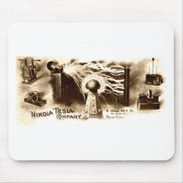 Vintag Tesla Letterhead Mousepad