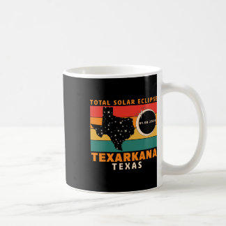 Vintag Texarkana Texas Total Solar Eclipse 2024 Kaffeetasse