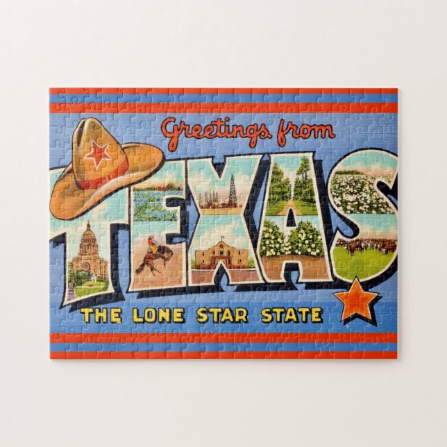 Vintag Texas (Horizontal)